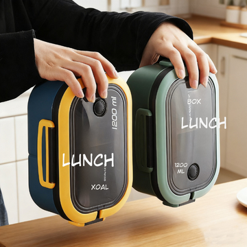 Multi-Compartment Microwave Bento Lunch Box